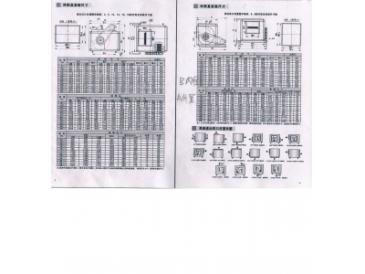 柜式風機尺寸圖